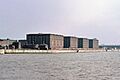 The Albert Dock from the River Mersey, 1979