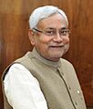 The Chief Minister of Bihar, Shri Nitish Kumar calls on the Prime Minister, Shri Narendra Modi, in New Delhi on December 10, 2015 (cropped)
