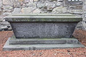 The grave of James Gregory, Canongate Churchyard, Edinburgh