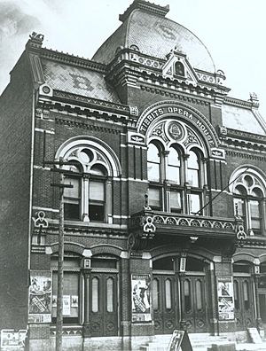 Tibbits Opera House Original Facade