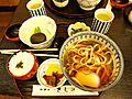 Udon lunch set by javic in Nikko, Tochigi