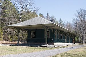 Ulster and Delaware Railroad Station 4-09-2016