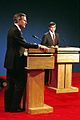 Vice President Bush debates with Michael Dukakis, Los Angeles, CA 13 Oct 88