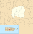 Villalba, Puerto Rico locator map