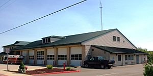 West Valley Fire station in Willamina Oregon