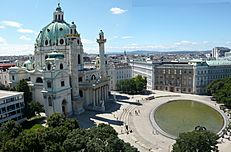 Wien, Karlskirche und TU