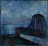 'Starry Night' by Edvard Munch, 1893, Getty Center.JPG