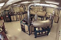 1 MV accelerator mass spectrometer