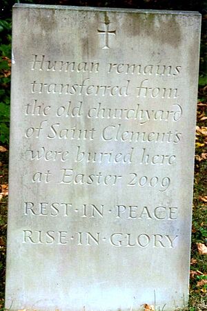 2009 St Clement's Church Oxford Reburial
