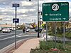 2020-11-10 14 33 31 View east along Essex County Route 506 Spur (Clay Street) at New Jersey State Route 21 (McCarter Highway) in Newark, Essex County, New Jersey.jpg