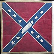 3rd Arkansas Battle Flag, St Andrews Cross