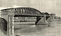 A drawing of Railway Bridge over Indus - Sukkur (Published in The Engineer)