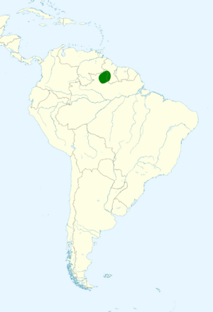Aratinga solstitialis map.svg