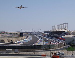 Bahrain International Circuit back straight