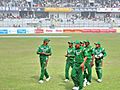 Bangladesh Team Returning to Dressing Room