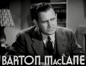 Barton MacLane in Smart Blonde trailer