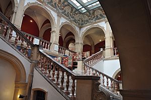 Battersea Town Hall - imperial staircase