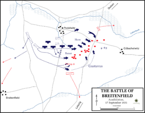 Battle of Breitenfeld - Annihilation, 17 September 1631