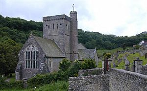Branscombe Church - geograph.org.uk - 1963
