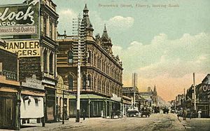 Brunswick street fitzroy looking south in 1906