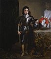 Charles II as child portrait by Anthony van Dyck 1637