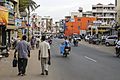 City street scene in Namakkal, Tamil Nadu