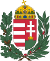 Coat of arms of Hungary (oak and olive branches)