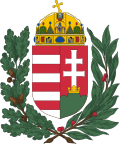 Coat of arms of Hungary (oak and olive branches).svg