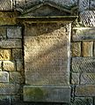 Cunninghames of Monkredding Memorial, Kilwinning Abbey Church, North Ayrshire