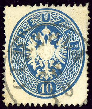 Curzola 1863 10kr D14