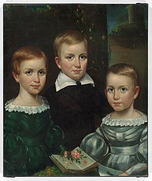 Dickinson children painting