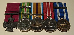 Donaldson VC medals AWM March09