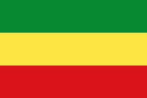 Flag of Ethiopia (1975–1987)
