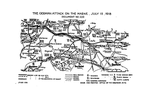 German Disposition 15 July 1918