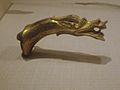 Gilded Bronze Handle of a Dragon, Eastern Han