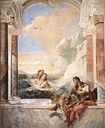 Giovanni Battista Tiepolo - Thetis Consoling Achilles - WGA22339