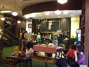 Ground Floor Coffee Shop at The Tattered Cover Book Store Cherry Creek Denver CO 2006