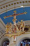 Hanging Crucifix in the Church of St Mary-le-Bow