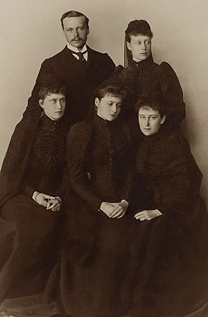 Hessen Family in mouring