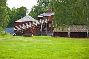 Hyttan vid Engelsbergs bruk.