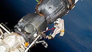ISS-57 EVA (b) Oleg Kononenko