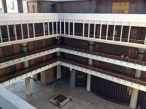 Interior of Hawaii State Capitol from Executive Floor
