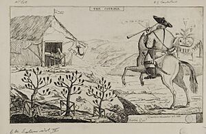 Jacobite broadside - Courier