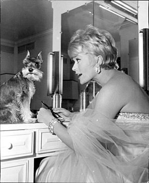 Janis Paige and Squeakie, 1960