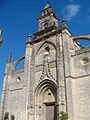 Jerez de la Fra. Iglesia de Santiago. Fachada