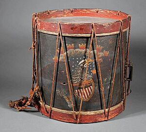 Jordan B. Noble Used Drum As Drummer In Battle Of New Orleans