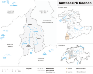 Location of Saanen District