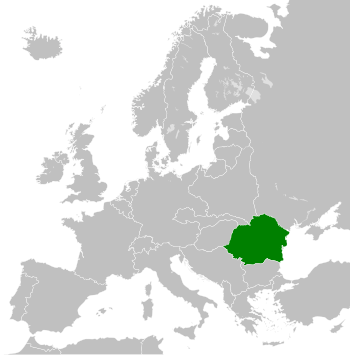 The Kingdom of Romania in 1939.