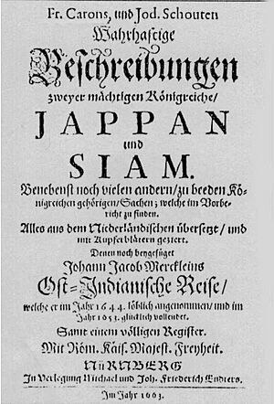 Kingdoms Japan Siam - Caron - title page