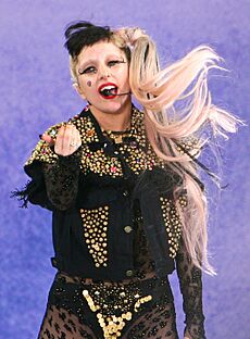 Lady Gaga The Edge of Glory GMA2 (cropped)